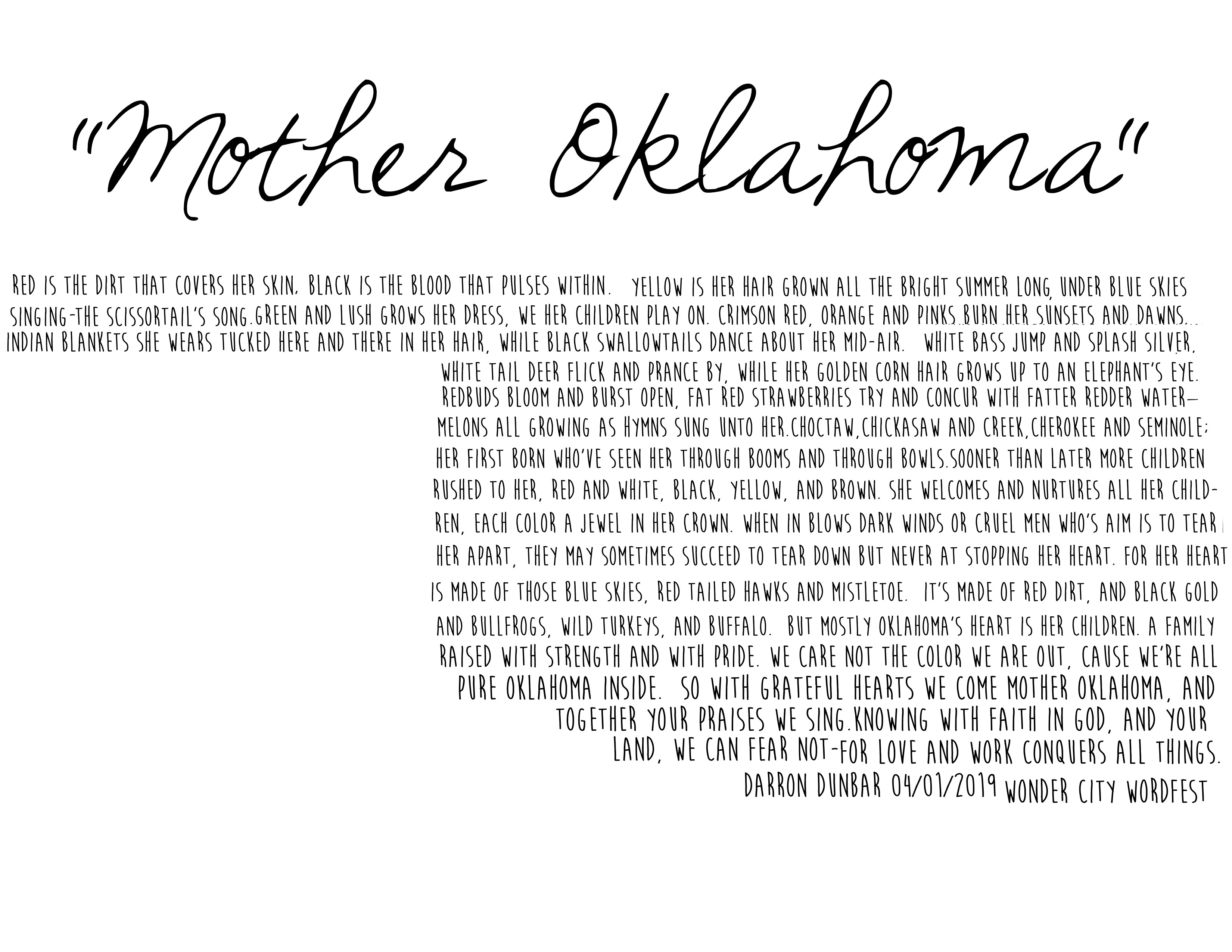 Mother Oklahoma Poem Art by Darron Dunbar.jpg